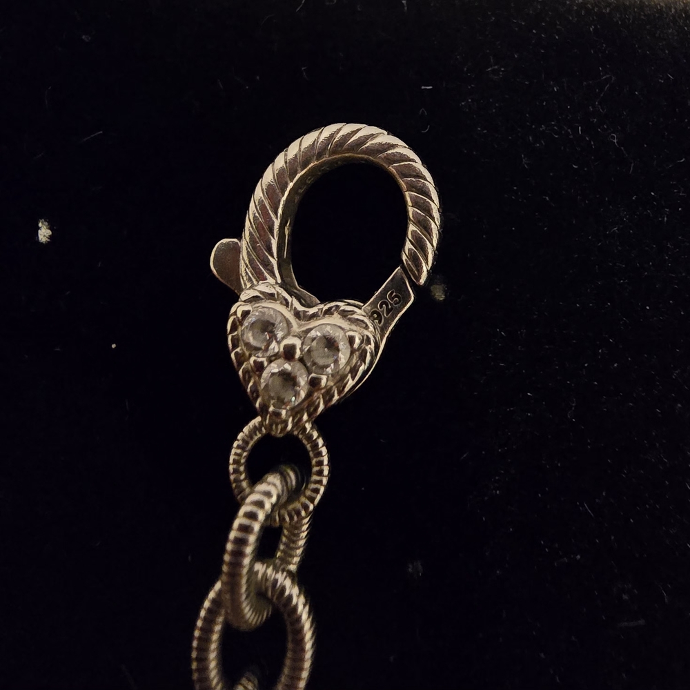 Judith Ripka Silver Bracelet - Picture 6 of 8